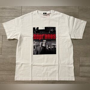 KITH for The Sopranos Family Redefined khm034647-101 Vintage Tee White Sz Large